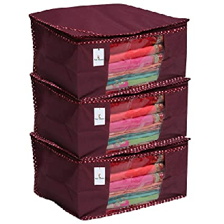 Kuber Industries Non Woven Saree Cover Set at Rs. 183